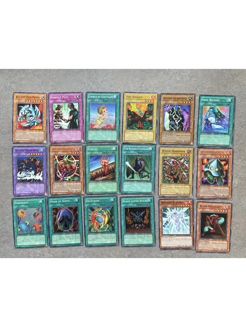Lot of 18 Yugioh Cards Holo, First Editions and More Lot #8